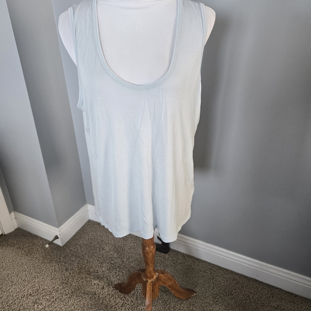 J. Crew Soft Blue Tank Top Large